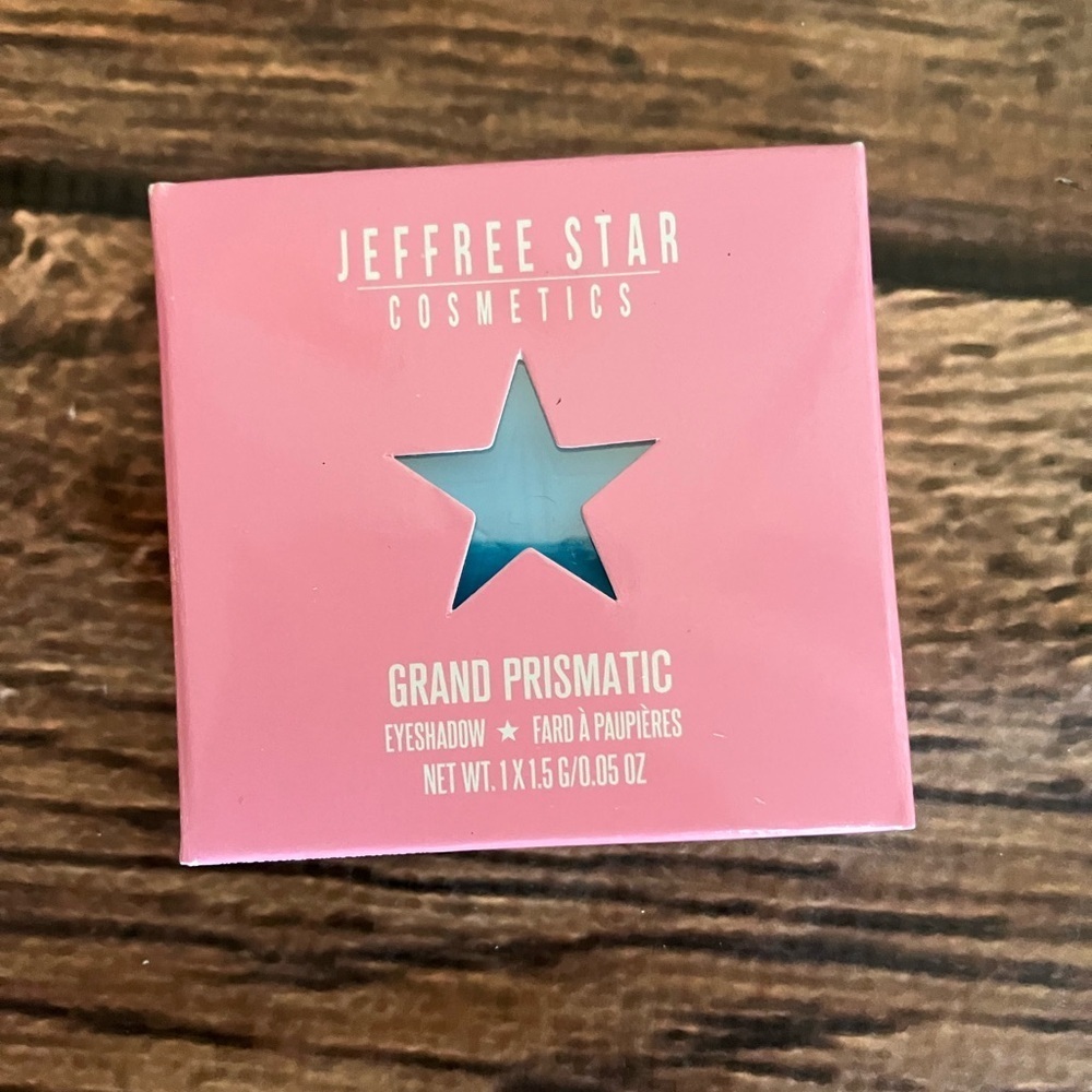 JEFFREE STAR Pressed Eye Shadow Single GRAND PRISMATIC Blue Matte NIB